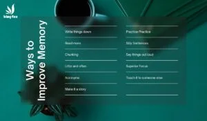 11 ways to improve memory